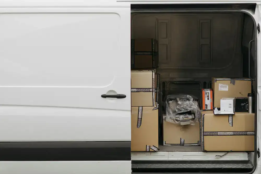 Service van parked ready for a call-out
